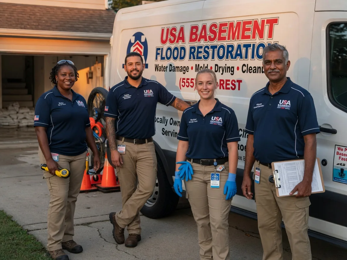 Basement Flood Cleanup company in Crowder, OK